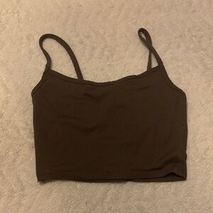 Ardene Chocolate Brown Tank Top